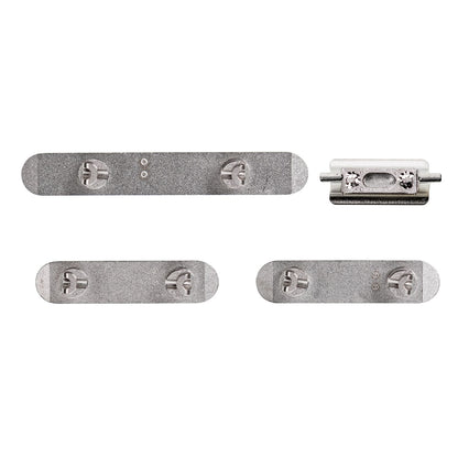 REPLACEMENT FOR IPHONE XS MAX SIDE BUTTONS SET - SILVER