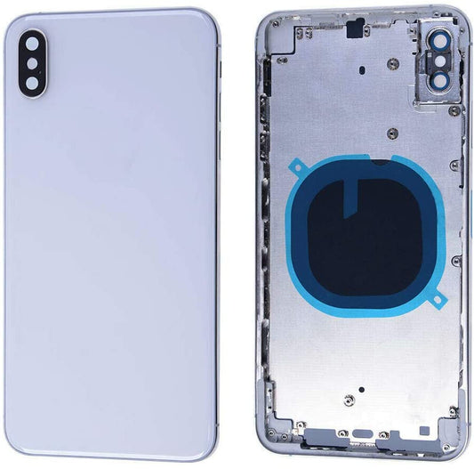 REPLACEMENT FOR IPHONE XS REAR HOUSING WITH FRAME - SILVER