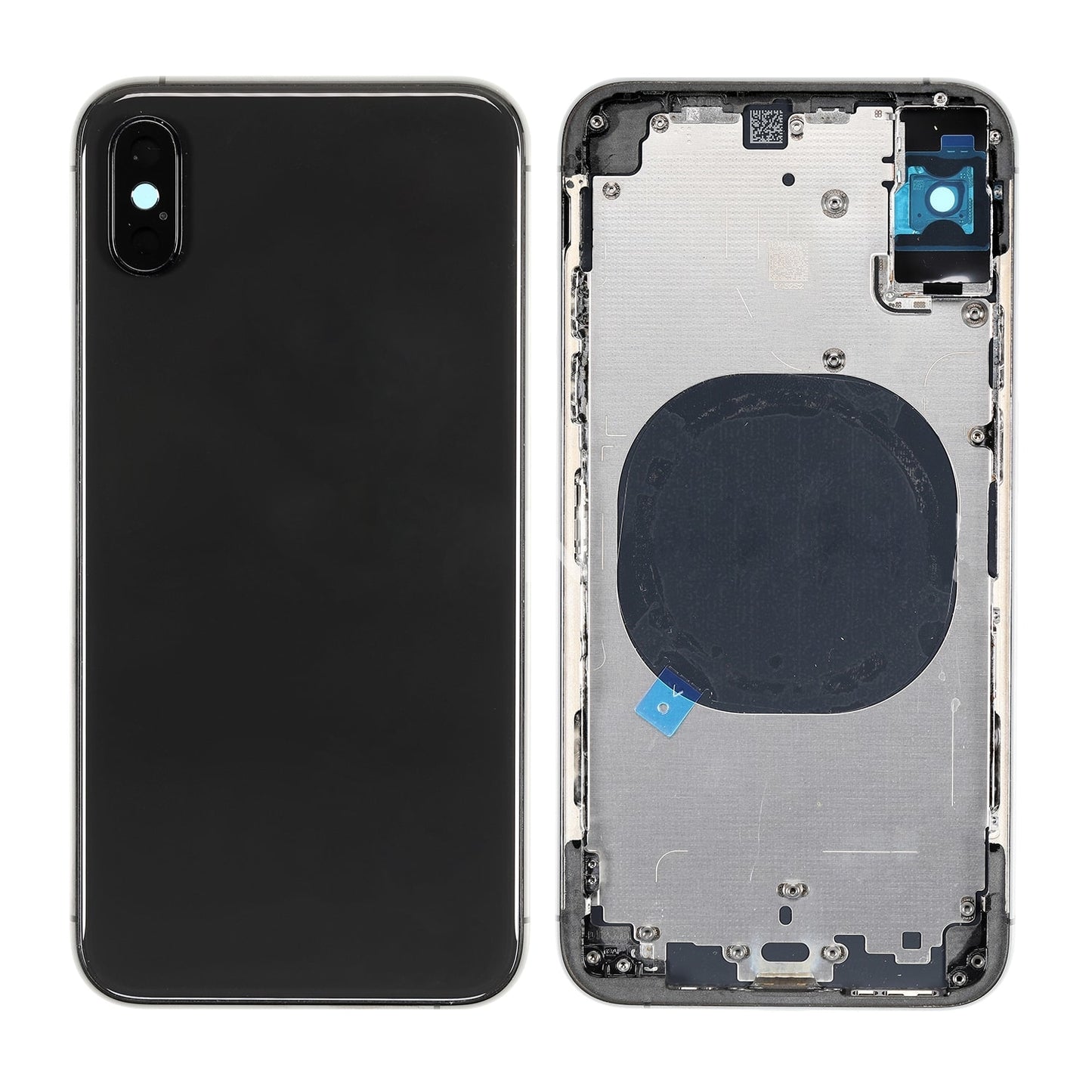 REPLACEMENT FOR IPHONE XS REAR HOUSING WITH FRAME - SPACE GRAY