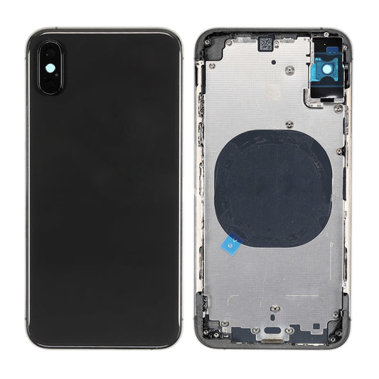 REPLACEMENT FOR IPHONE XS REAR HOUSING WITH FRAME - SPACE GRAY