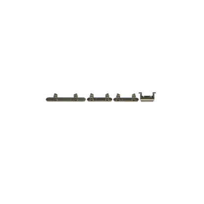 REPLACEMENT FOR IPHONE XS SIDE BUTTONS SET - SILVER