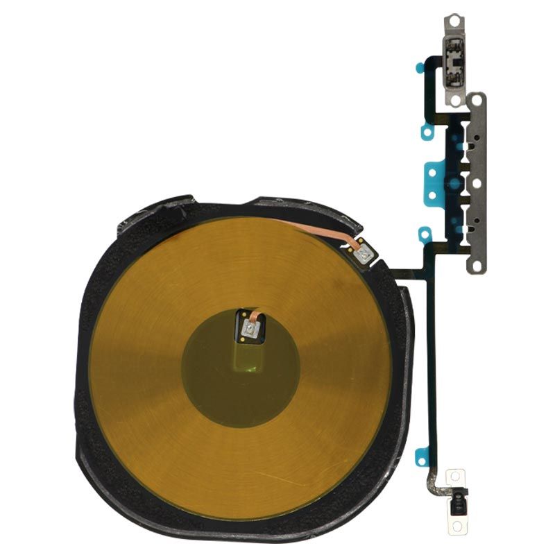 REPLACEMENT FOR IPHONE XS VOLUME BUTTON FLEX CABLE WITH WIRELESS CHARGER