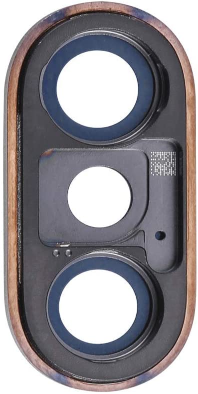 REPLACEMENT FOR IPHONE XS/XS MAX REAR FACING CAMERA LENS WITH BEZEL - GOLD