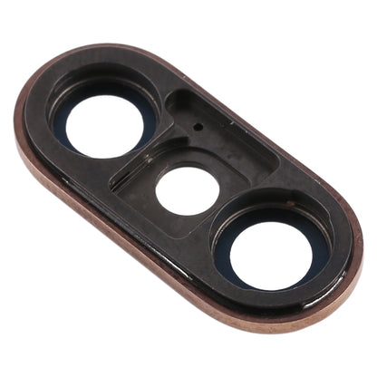 REPLACEMENT FOR IPHONE XS/XS MAX REAR FACING CAMERA LENS WITH BEZEL - GOLD