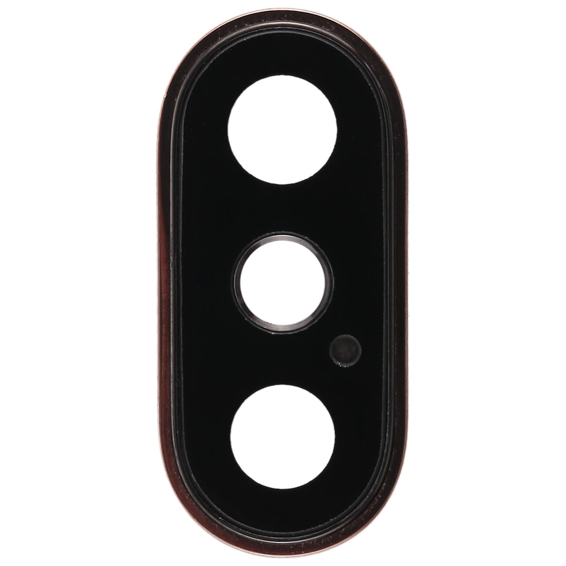 REPLACEMENT FOR IPHONE XS/XS MAX REAR FACING CAMERA LENS WITH BEZEL - GOLD
