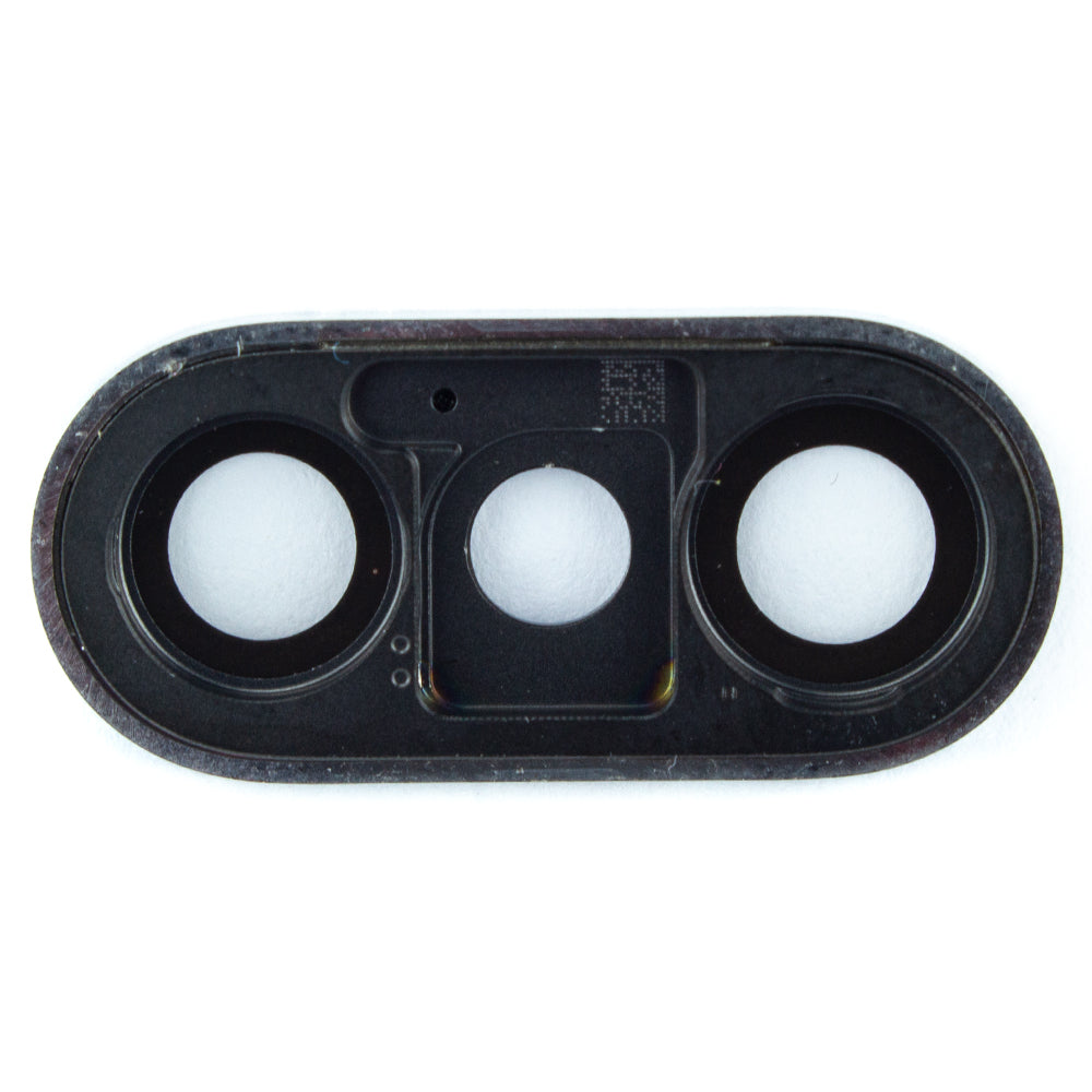 REPLACEMENT FOR IPHONE XSXS MAX REAR FACING CAMERA LENS WITH BEZEL - SILVER