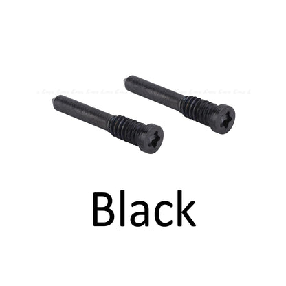 REPLACEMENT FOR IPHONE X/XS/XSMAX BOTTOM SCREW 2PCS/SET - BLACK