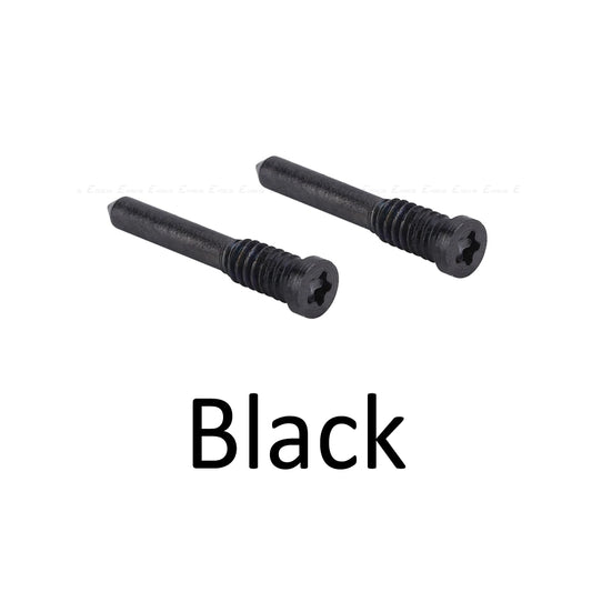 REPLACEMENT FOR IPHONE X/XS/XSMAX BOTTOM SCREW 2PCS/SET - BLACK