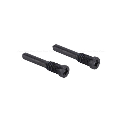 REPLACEMENT FOR IPHONE X/XS/XSMAX BOTTOM SCREW 2PCS/SET - BLACK