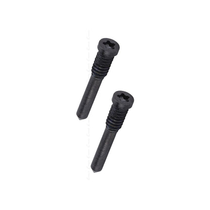 REPLACEMENT FOR IPHONE X/XS/XSMAX BOTTOM SCREW 2PCS/SET - BLACK