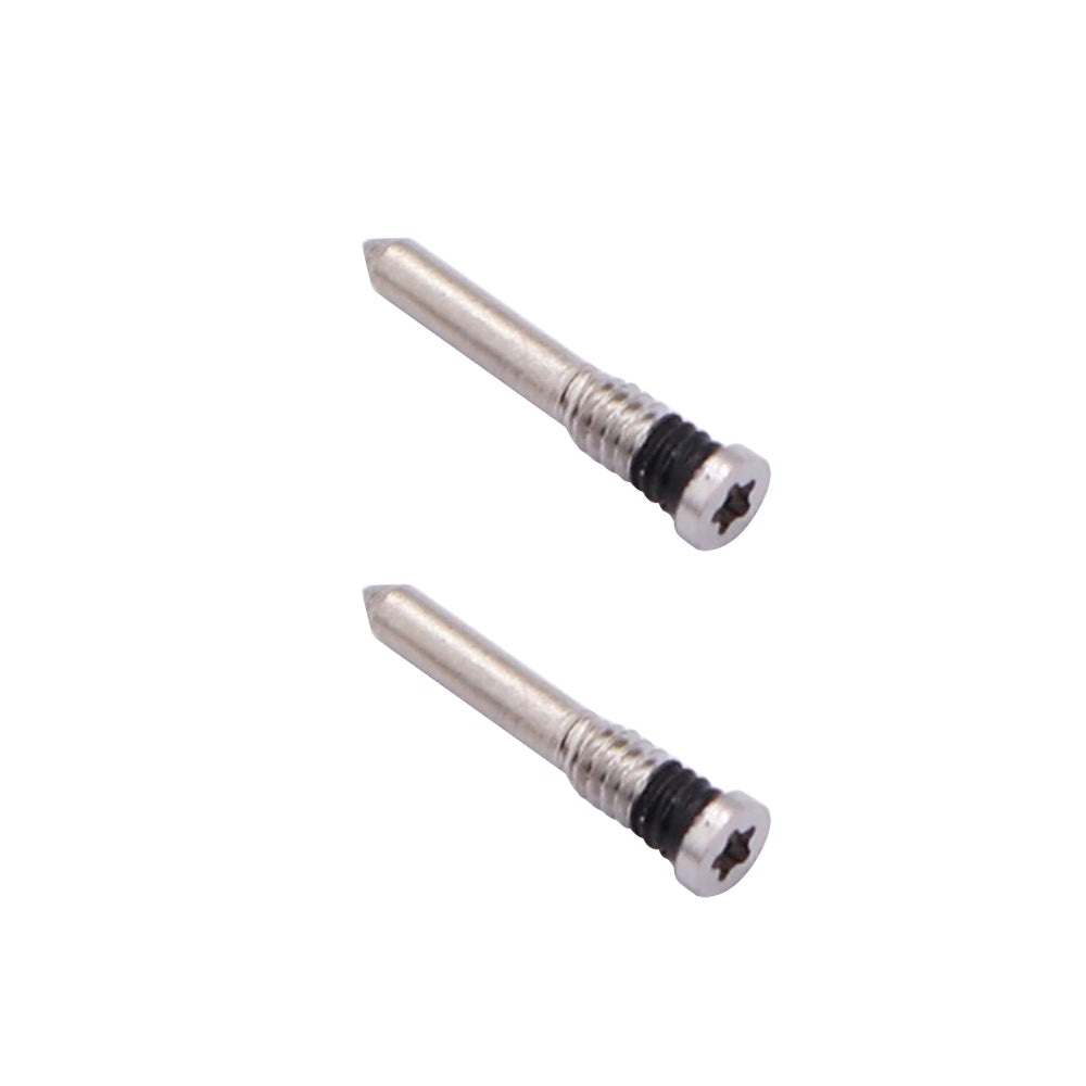 REPLACEMENT FOR IPHONE X/XS/XSMAX BOTTOM SCREW 2PCS/SET - SILVER