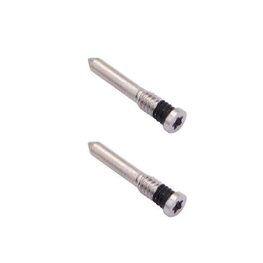 REPLACEMENT FOR IPHONE X/XS/XSMAX BOTTOM SCREW 2PCS/SET - SILVER