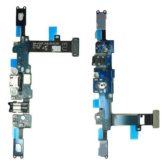 REPLACEMENT FOR SAMSUNG GALAXY A3 (2016) SM-310F CHARGING PORT FLEX CABLE