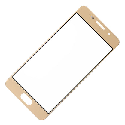 REPLACEMENT FOR SAMSUNG GALAXY A3 (2016) SM-310 FRONT GLASS LENS - GOLD