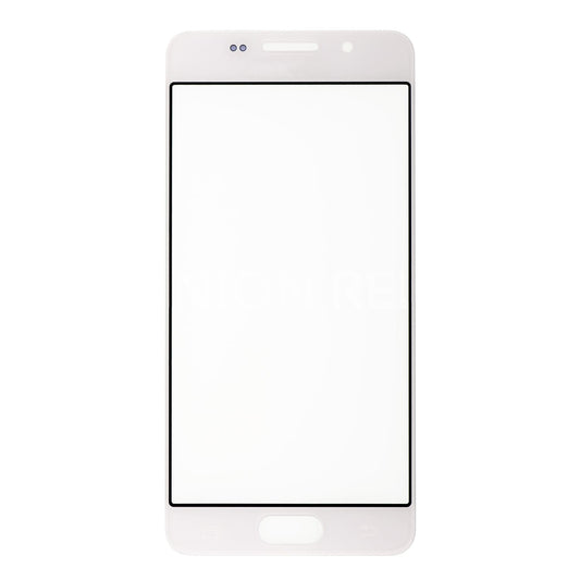 REPLACEMENT FOR SAMSUNG GALAXY A3 (2016) SM-310 FRONT GLASS LENS - WHITE