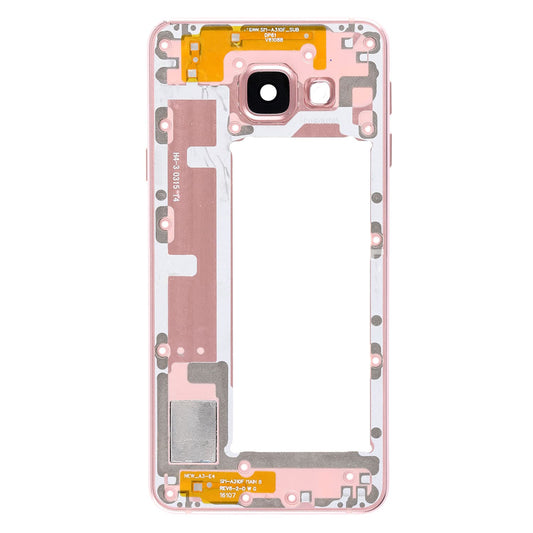 REPLACEMENT FOR SAMSUNG GALAXY A3 (2016) SM-310 REAR HOUSING FRAME - ROSE GOLD