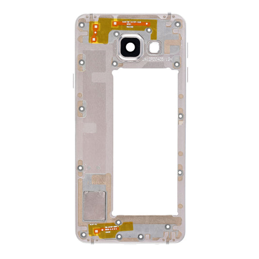 REPLACEMENT FOR SAMSUNG GALAXY A3 (2016) SM-310 REAR HOUSING FRAME - SILVER