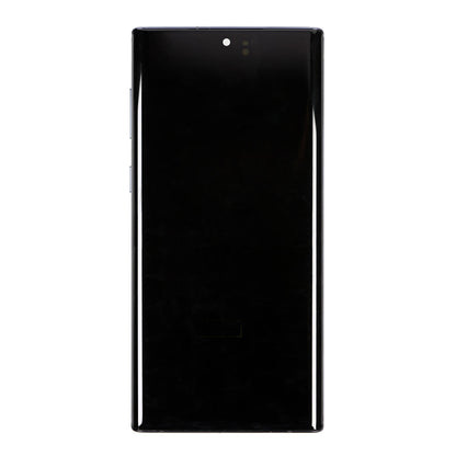 REPLACEMENT FOR SAMSUNG GALAXY NOTE 10 LCD SCREEN ASSEMBLY WITH FRAME - BLACK