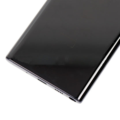 REPLACEMENT FOR SAMSUNG GALAXY NOTE 10 LCD SCREEN ASSEMBLY WITH FRAME - BLACK