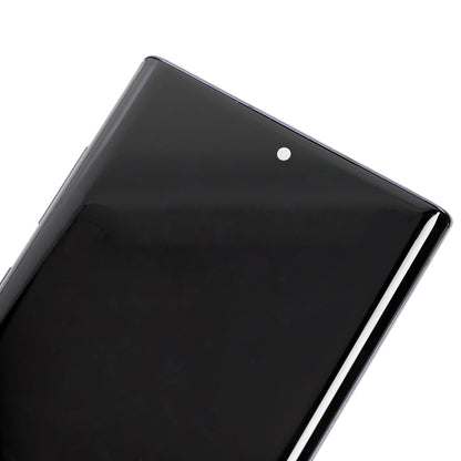 REPLACEMENT FOR SAMSUNG GALAXY NOTE 10 LCD SCREEN ASSEMBLY WITH FRAME - BLACK