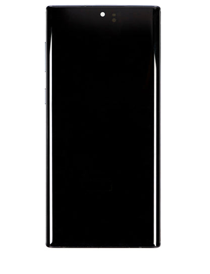 REPLACEMENT FOR SAMSUNG GALAXY NOTE 10 LCD SCREEN ASSEMBLY WITH FRAME - SILVER