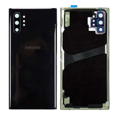 REPLACEMENT FOR SAMSUNG GALAXY NOTE 10 PLUS BATTERY DOOR - BLACK