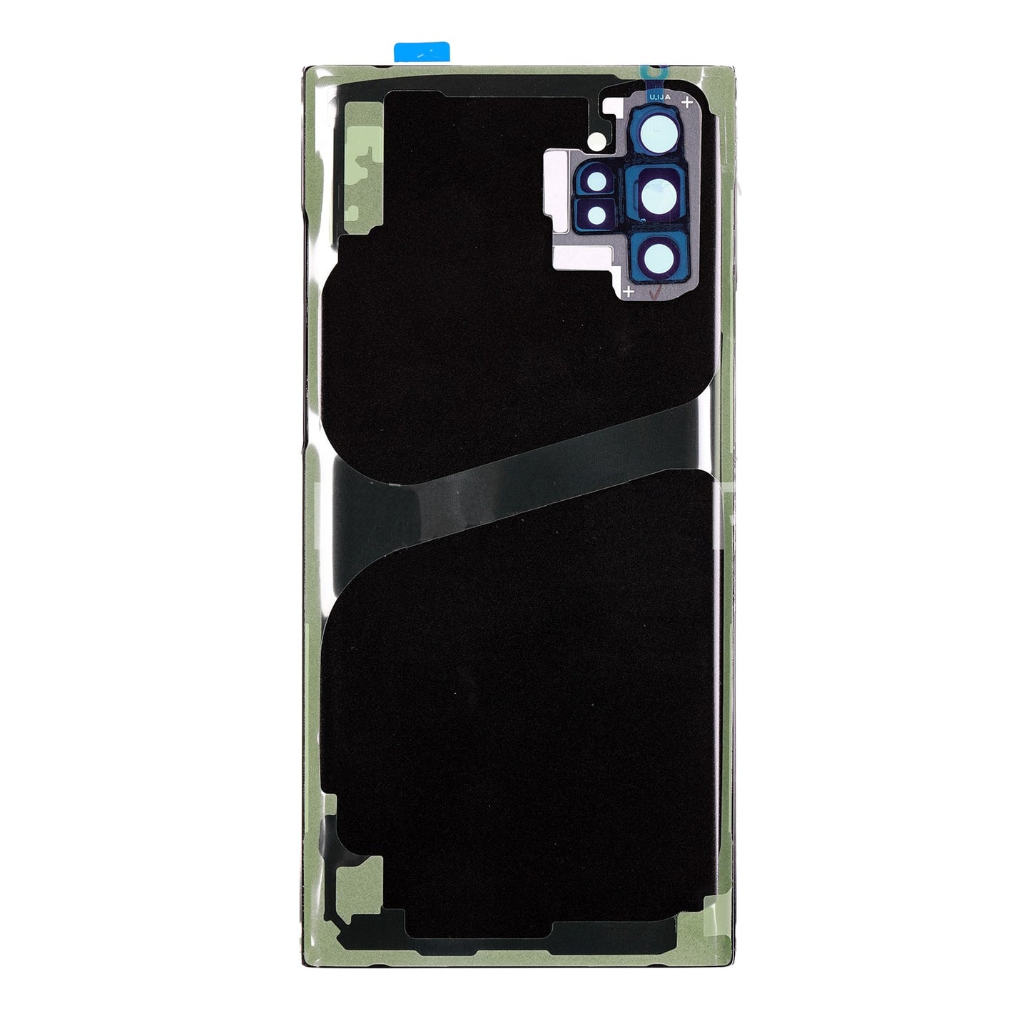 REPLACEMENT FOR SAMSUNG GALAXY NOTE 10 PLUS BATTERY DOOR - BLACK