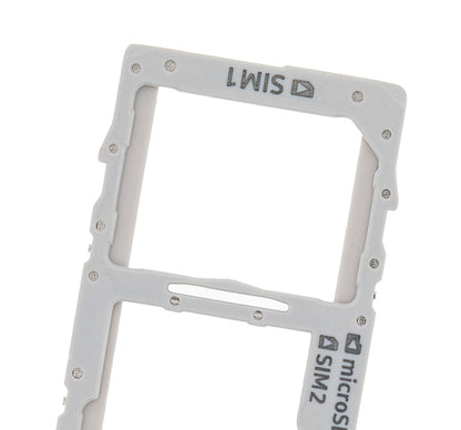 REPLACEMENT FOR SAMSUNG GALAXY NOTE 10 PLUS DUAL SIM CARD TRAY - SILVER