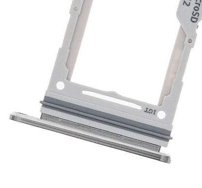 REPLACEMENT FOR SAMSUNG GALAXY NOTE 10 PLUS DUAL SIM CARD TRAY - SILVER