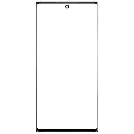 REPLACEMENT FOR SAMSUNG GALAXY NOTE 10 PLUS FRONT GLASS LENS - BLACK