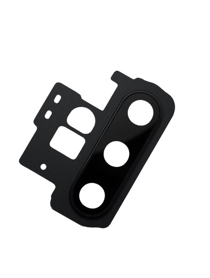 REPLACEMENT FOR SAMSUNG GALAXY NOTE 10 PLUS REAR CAMERA HOLDER WITH GLASS LENS - BLACK