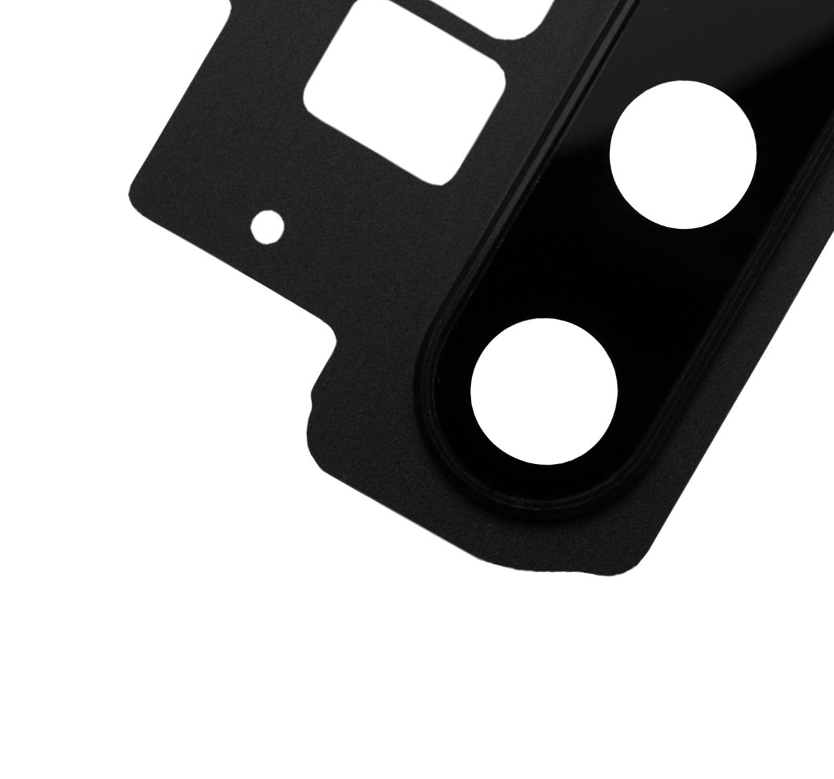 REPLACEMENT FOR SAMSUNG GALAXY NOTE 10 PLUS REAR CAMERA HOLDER WITH GLASS LENS - BLACK