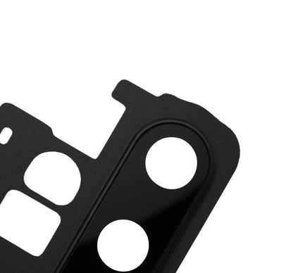 REPLACEMENT FOR SAMSUNG GALAXY NOTE 10 PLUS REAR CAMERA HOLDER WITH GLASS LENS - BLACK