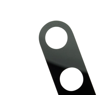 REPLACEMENT FOR SAMSUNG GALAXY NOTE 10 PLUS REAR CAMERA HOLDER WITH GLASS LENS - SILVER