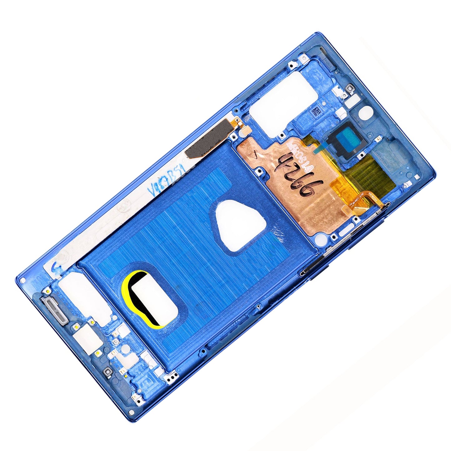 REPLACEMENT FOR SAMSUNG GALAXY NOTE 10 PLUS REAR HOUSING FRAME - BLUE