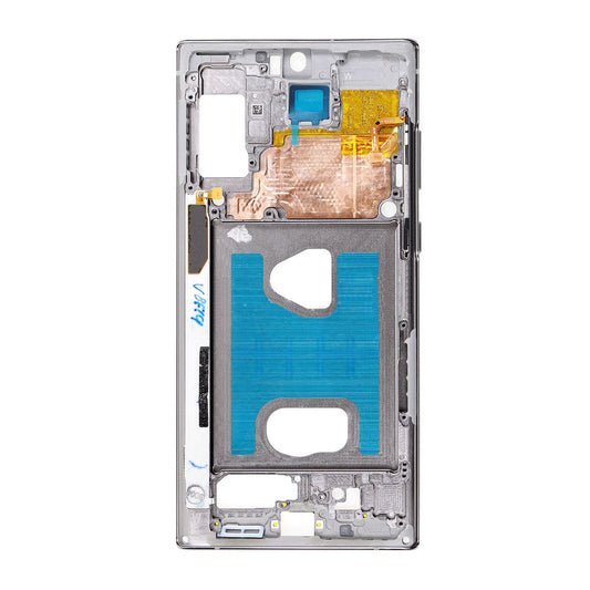 REPLACEMENT FOR SAMSUNG GALAXY NOTE 10 PLUS REAR HOUSING FRAME - SILVER