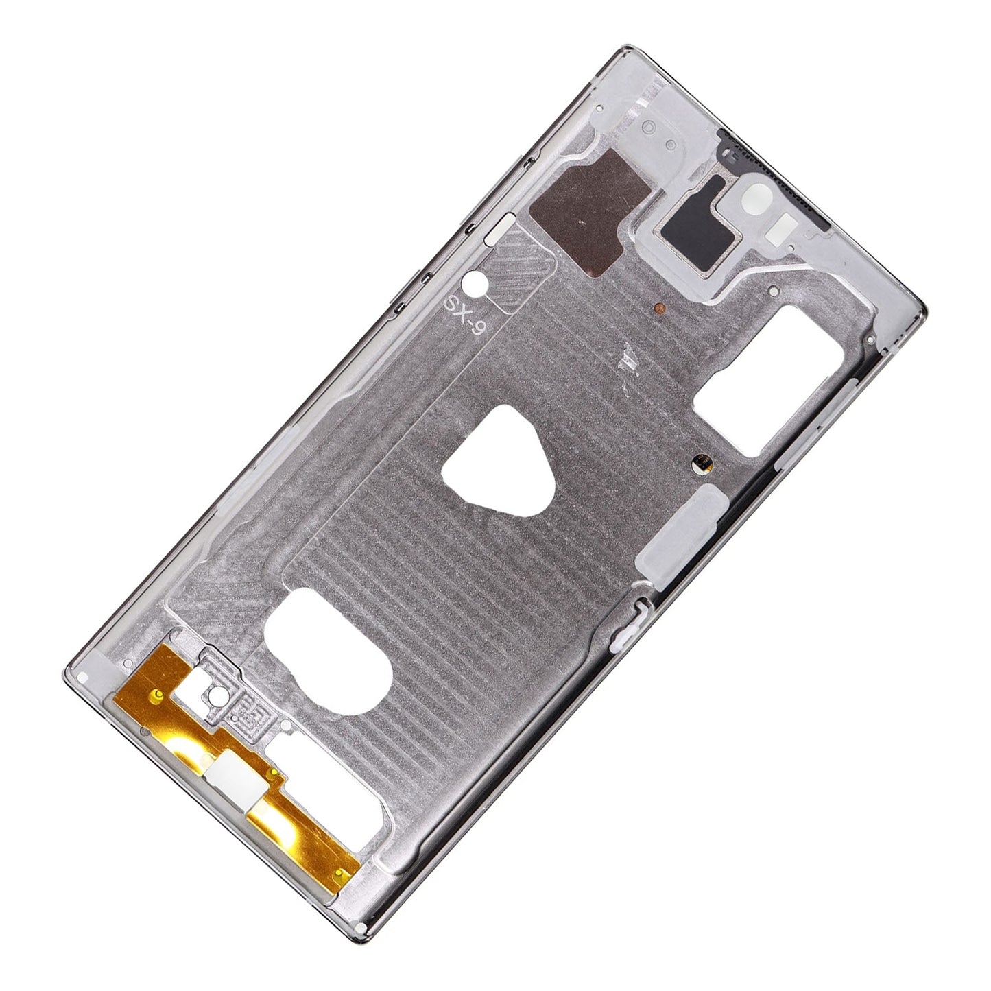 REPLACEMENT FOR SAMSUNG GALAXY NOTE 10 PLUS REAR HOUSING FRAME - SILVER