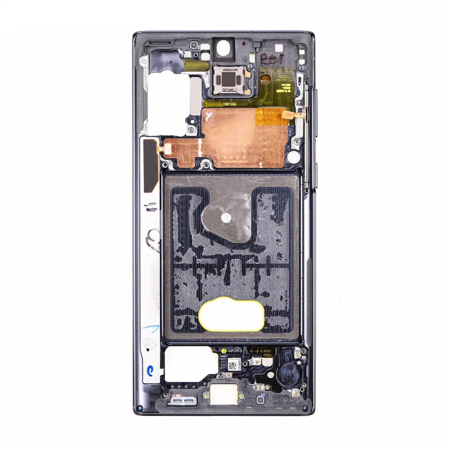 REPLACEMENT FOR SAMSUNG GALAXY NOTE 10 REAR HOUSING FRAME - BLACK