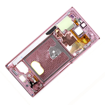 REPLACEMENT FOR SAMSUNG GALAXY NOTE 10 REAR HOUSING FRAME - PINK