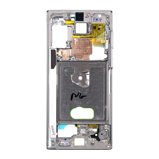 REPLACEMENT FOR SAMSUNG GALAXY NOTE 10 REAR HOUSING FRAME - WHITE