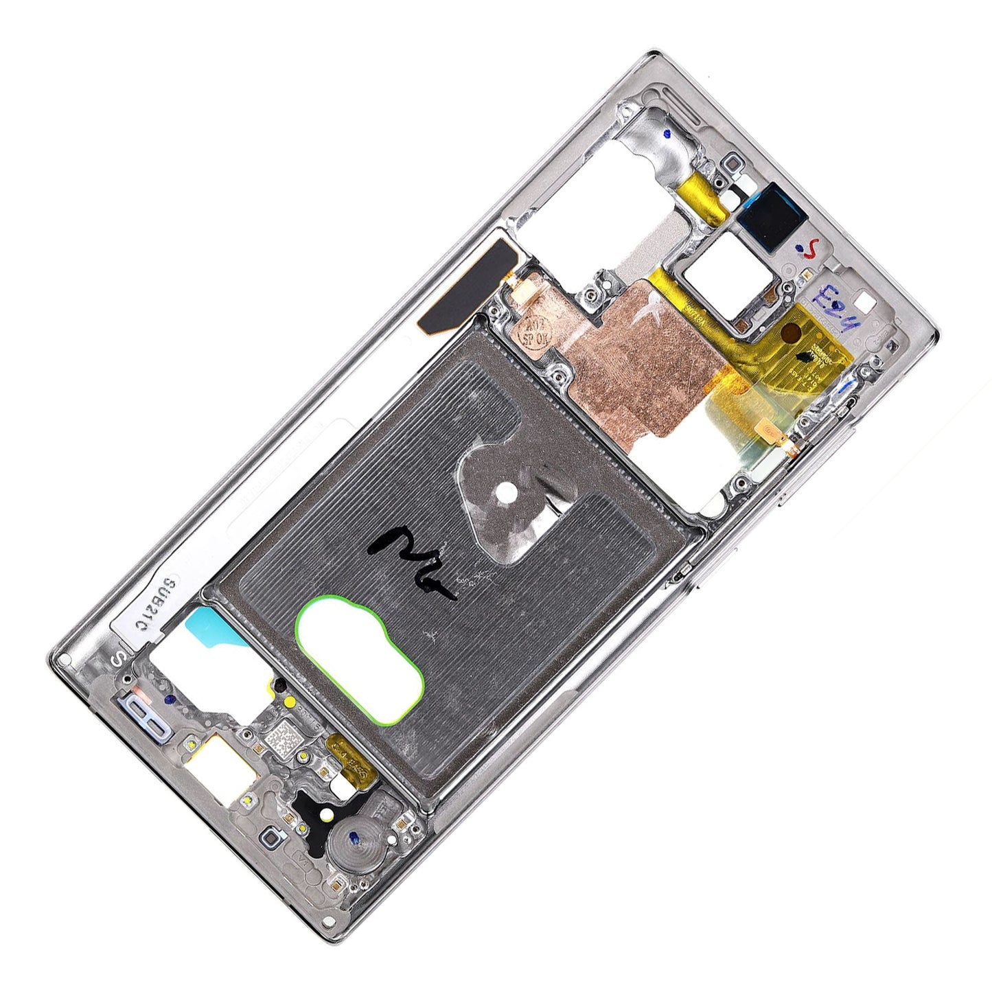 REPLACEMENT FOR SAMSUNG GALAXY NOTE 10 REAR HOUSING FRAME - WHITE