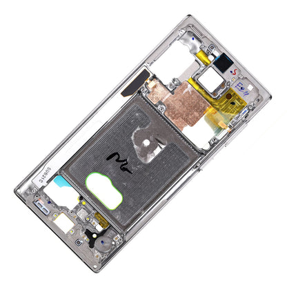 REPLACEMENT FOR SAMSUNG GALAXY NOTE 10 REAR HOUSING FRAME - WHITE