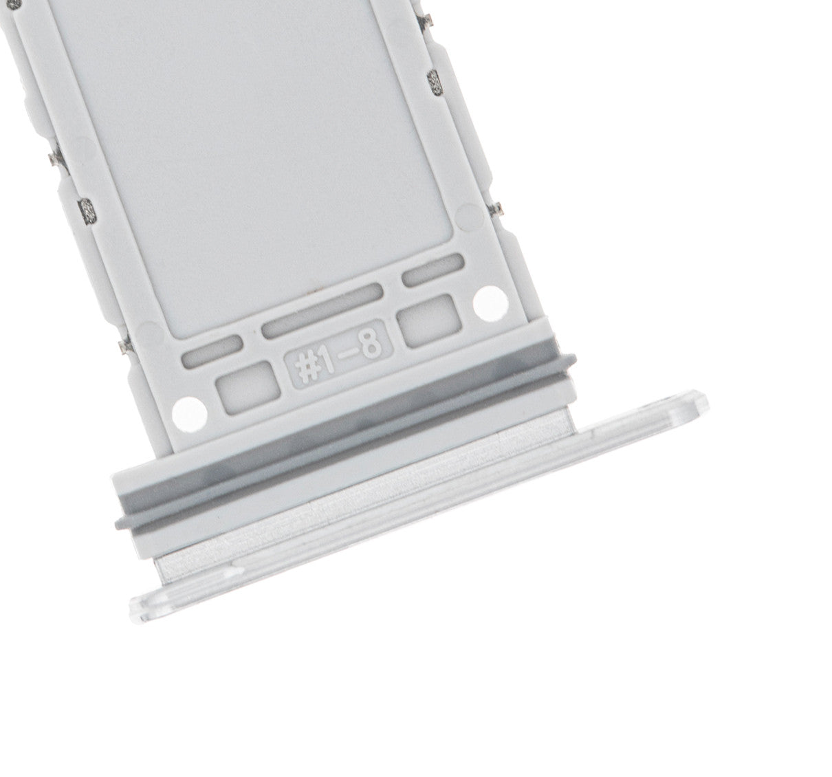 REPLACEMENT FOR SAMSUNG GALAXY NOTE 10 SINGLE SIM CARD TRAY - AURA WHITE