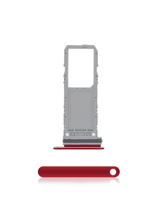 REPLACEMENT FOR SAMSUNG GALAXY NOTE 10 SINGLE SIM CARD TRAY - RED