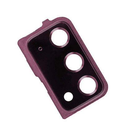 REPLACEMENT FOR SAMSUNG GALAXY NOTE 20 REAR CAMERA HOLDER WITH GLASS LENS - MYSTIC BRONZE