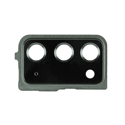 REPLACEMENT FOR SAMSUNG GALAXY NOTE 20 REAR CAMERA HOLDER WITH GLASS LENS - MYSTIC GREEN