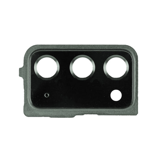 REPLACEMENT FOR SAMSUNG GALAXY NOTE 20 REAR CAMERA HOLDER WITH GLASS LENS - MYSTIC GREEN