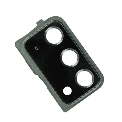 REPLACEMENT FOR SAMSUNG GALAXY NOTE 20 REAR CAMERA HOLDER WITH GLASS LENS - MYSTIC GREEN