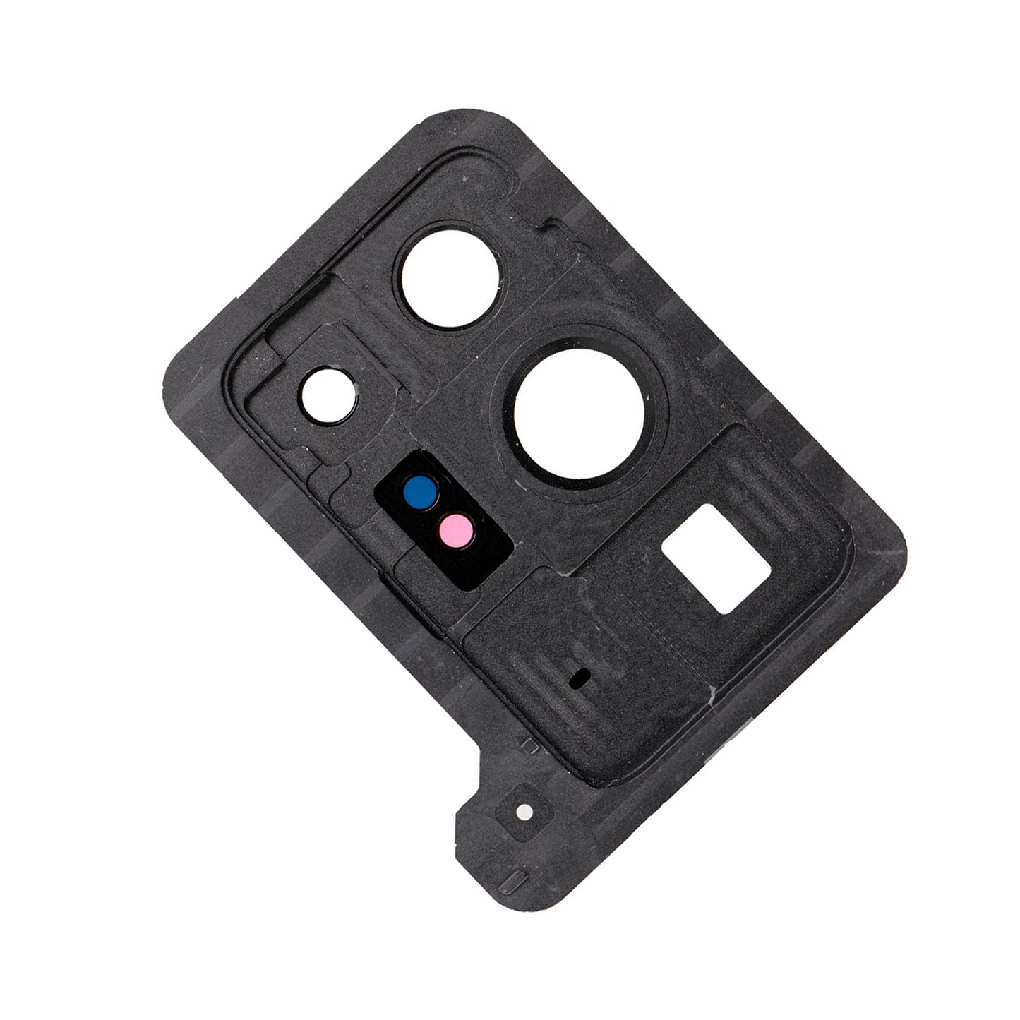REPLACEMENT FOR SAMSUNG GALAXY NOTE 20 ULTRA REAR CAMERA HOLDER WITH GLASS LENS - MYSTIC WHITE