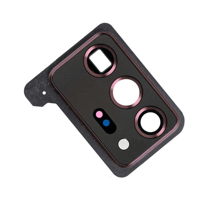 REPLACEMENT FOR SAMSUNG GALAXY NOTE 20 ULTRA REAR CAMERA HOLDER WITH GLASS LENS - MYSTIC BRONZE